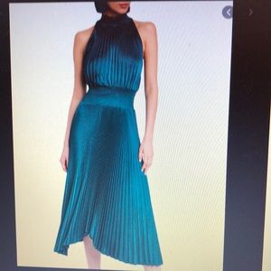 A.L.C. “Renzo” Satin Midi Dress